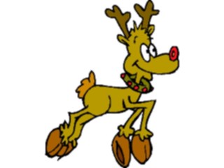 Sticker Custom Preview Image #071134 Holidays Christmas Santa Reindeer Reindeer27