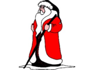 Sticker Custom Preview Image #071203 Holidays Christmas Santa Reindeer Santa27