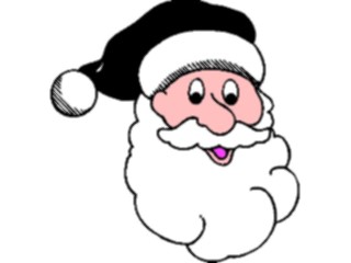Sticker Custom Preview Image #071208 Holidays Christmas Santa Reindeer Santa32