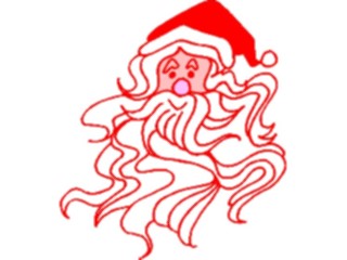 Sticker Custom Preview Image #071212 Holidays Christmas Santa Reindeer Santa36
