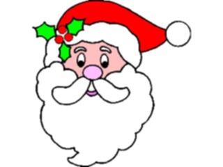 Sticker Custom Preview Image #071214 Holidays Christmas Santa Reindeer Santa38