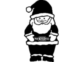 Sticker Custom Preview Image #071267 Holidays Christmas Santa Reindeer Santa Doll4