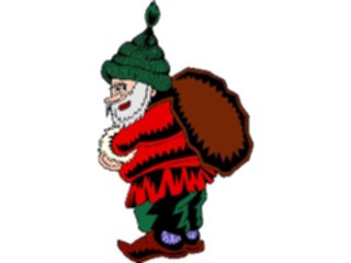 Sticker Custom Preview Image #071273 Holidays Christmas Santa Reindeer Santa Dutch2