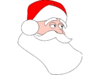 Sticker Custom Preview Image #071281 Holidays Christmas Santa Reindeer Santa Face03