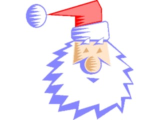 Sticker Custom Preview Image #071283 Holidays Christmas Santa Reindeer Santa Face05
