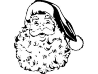 Sticker Custom Preview Image #071295 Holidays Christmas Santa Reindeer Santa Face17