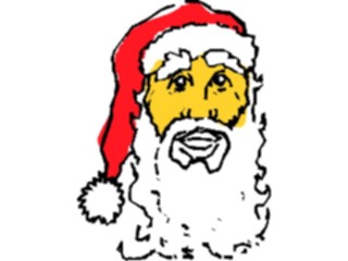 Sticker Custom Preview Image #071296 Holidays Christmas Santa Reindeer Santa Face18
