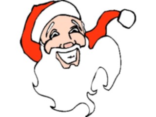 Sticker Custom Preview Image #071298 Holidays Christmas Santa Reindeer Santa Face20