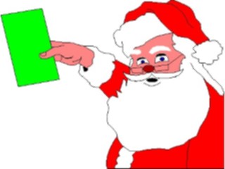 Sticker Custom Preview Image #071380 Holidays Christmas Santa Reindeer Santa List1