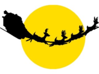 Sticker Custom Preview Image #071451 Holidays Christmas Santa Reindeer Santa Reindeer15