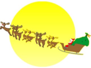 Sticker Custom Preview Image #071457 Holidays Christmas Santa Reindeer Santa Reindeer21