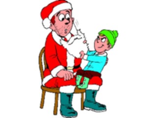 Sticker Custom Preview Image #071465 Holidays Christmas Santa Reindeer Santa Revealed1
