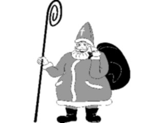 Sticker Custom Preview Image #071495 Holidays Christmas Santa Reindeer Santa Sack21
