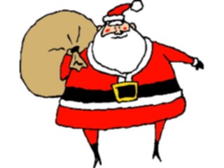 Sticker Custom Preview Image #071497 Holidays Christmas Santa Reindeer Santa Sack23