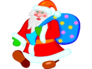 Sticker Custom Preview Image #071505 Holidays Christmas Santa Reindeer Santa Sack31