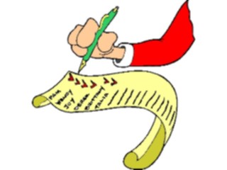 Sticker Custom Preview Image #071586 Holidays Christmas Santa Reindeer Santawith List08