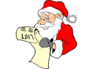 Sticker Custom Preview Image #071587 Holidays Christmas Santa Reindeer Santawith List09