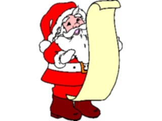Sticker Custom Preview Image #071591 Holidays Christmas Santa Reindeer Santawith List13