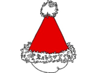 Sticker Custom Preview Image #071608 Holidays Christmas Santa Reindeer Santas Hat1