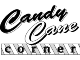 Sticker Custom Preview Image #071651 Holidays Christmas Titles Frames Candy Cane Corner