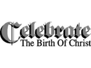 Sticker Custom Preview Image #071657 Holidays Christmas Titles Frames Celebratethe Birth