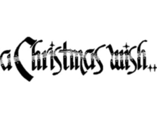 Sticker Custom Preview Image #071678 Holidays Christmas Titles Frames Christmas Wish