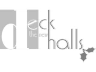 Sticker Custom Preview Image #071681 Holidays Christmas Titles Frames Deckthe New Halls