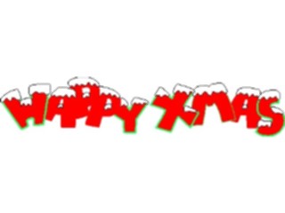 Sticker Custom Preview Image #071693 Holidays Christmas Titles Frames Happy Christmas1