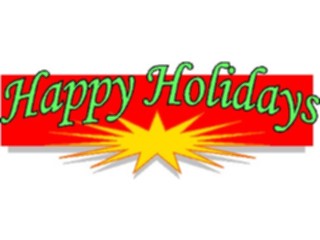 Sticker Custom Preview Image #071701 Holidays Christmas Titles Frames Happy Holidays5