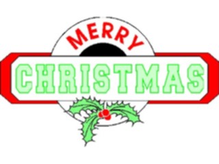 Sticker Custom Preview Image #071754 Holidays Christmas Titles Frames Merry Christmas09
