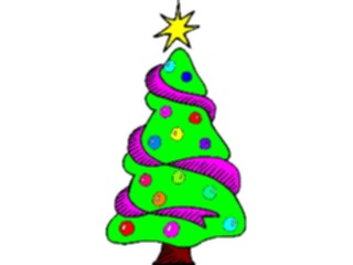 Sticker Custom Preview Image #072134 Holidays Christmas Trees Ornaments Tree89
