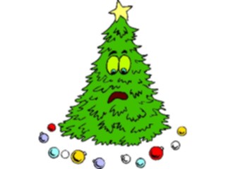 Sticker Custom Preview Image #072163 Holidays Christmas Trees Ornaments Tree No Ornaments