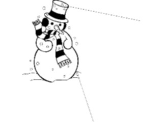 Sticker Custom Preview Image #072449 Holidays Christmas Winter Holiday Fun Snowman27