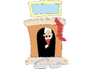 Sticker Custom Preview Image #072559 Holidays Christmas Winter Holiday Fun Trapping Santa