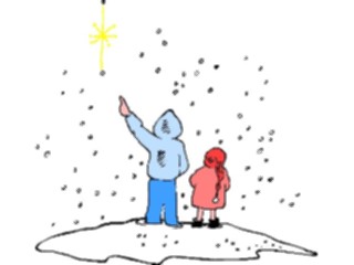 Sticker Custom Preview Image #072570 Holidays Christmas Winter Holiday Fun Watching Star2