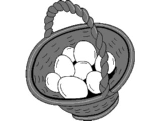 Sticker Custom Preview Image #072767 Holidays Easter Easter Basket07