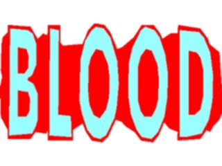 Sticker Custom Preview Image #073017 Holidays Halloween Blood Title