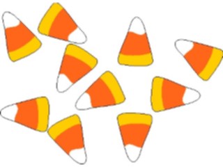 Sticker Custom Preview Image #073040 Holidays Halloween Candy Corn1