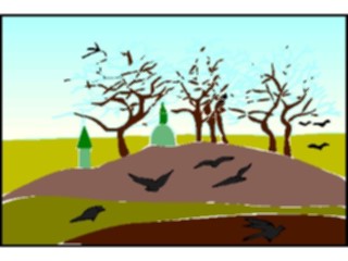 Sticker Custom Preview Image #073080 Holidays Halloween Cemetery03