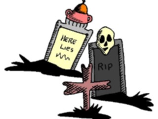 Sticker Custom Preview Image #073088 Holidays Halloween Cemetery11