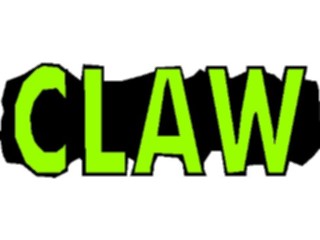 Sticker Custom Preview Image #073092 Holidays Halloween Claw Title