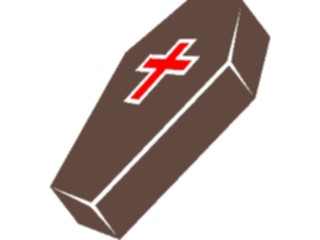 Sticker Custom Preview Image #073095 Holidays Halloween Coffin1