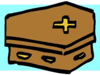 Sticker Custom Preview Image #073096 Holidays Halloween Coffin2