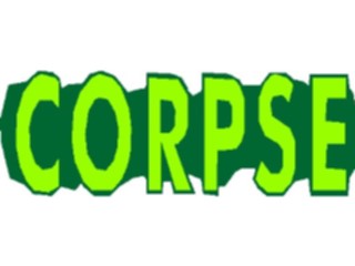 Sticker Custom Preview Image #073103 Holidays Halloween Corpse Title