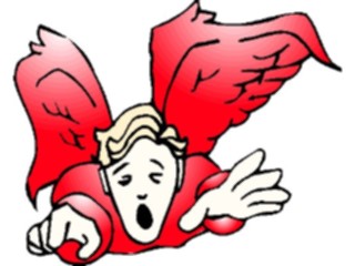 Sticker Custom Preview Image #073107 Holidays Halloween Costume Angel2