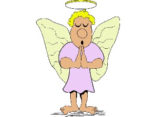 Sticker Custom Preview Image #073108 Holidays Halloween Costume Angel3