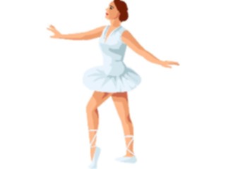 Sticker Custom Preview Image #073110 Holidays Halloween Costume Ballerina
