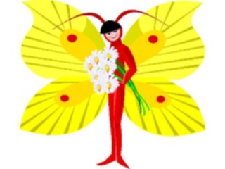 Sticker Custom Preview Image #073115 Holidays Halloween Costume Butterfly2