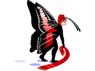 Sticker Custom Preview Image #073117 Holidays Halloween Costume Butterfly4