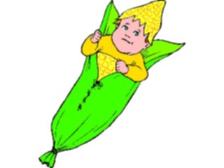 Sticker Custom Preview Image #073120 Holidays Halloween Costume Corn